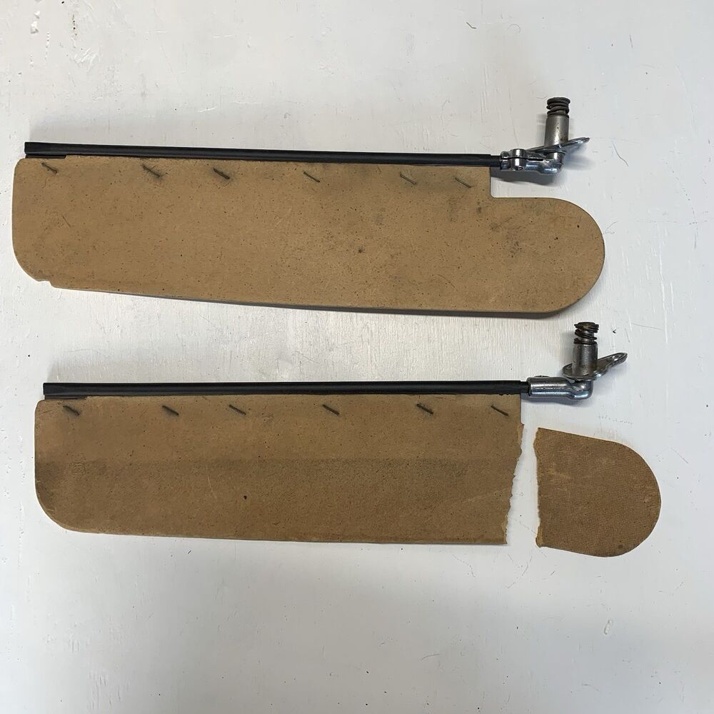 GM 1955,56,57,58 Chevrolet Sun Visors Brackets Buick Olds Pontiac 4157135 Set 2